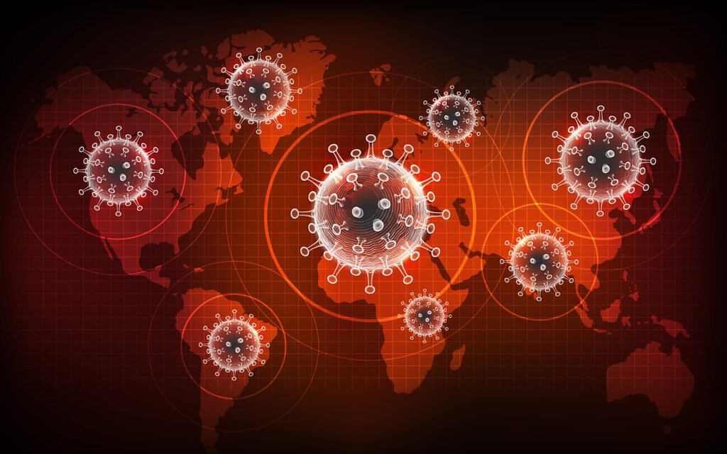 Coronavirus's global spread (ChakisAtelier; iStock by Getty Images)
