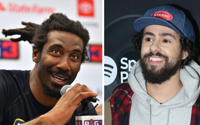 Amar'e Stoudemire, left, talked about his Jewish spirituality in an interview with Ramy Youssef. (Ed Zurga/BIG3/Getty Images; Jim Spellman/WireImage/Getty Images via JTA) Amar'e Stoudemire, left, talked about his Jewish spirituality in an interview with Ramy Youssef. (Ed Zurga/BIG3/Getty Images; Jim Spellman/WireImage/Getty Images via JTA)