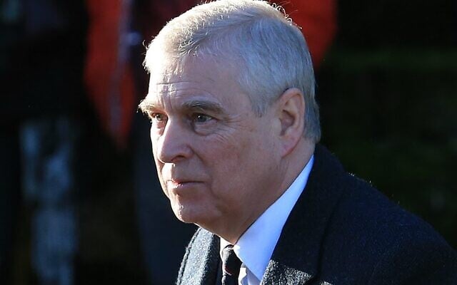 In this file photo taken on January 19, 2020, Britain's Prince Andrew, Duke of York, arrives to attend a church service at St Mary the Virgin Church in Hillington, Norfolk, eastern England (Lindsey Parnaby / AFP) In this file photo taken on January 19, 2020, Britain's Prince Andrew, Duke of York, arrives to attend a church service at St Mary the Virgin Church in Hillington, Norfolk, eastern England (Lindsey Parnaby / AFP)