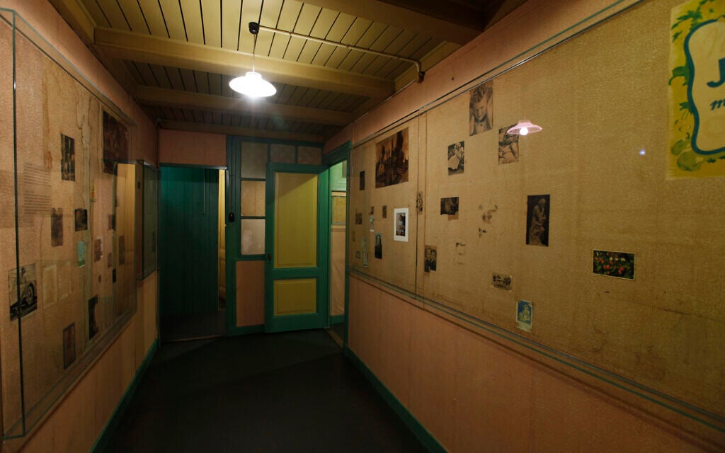 An empty room at the Anne Frank House museum where she and her family hid for two years during the Holocaust in Amsterdam. (Photo Collection Anne Frank House/ via JTA)