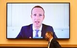 Facebook CEO Mark Zuckerberg speaks via video conference during the House Judiciary Subcommittee on Antitrust, Commercial and Administrative Law hearing on Online Platforms and Market Power in the Rayburn House office Building, July 29, 2020 on Capitol Hill in Washington, DC.