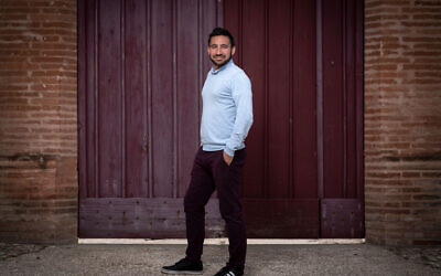 Romain Lopez won the mayoral race in Moissac with 62% of the vote, easily breaking a string of left-wing mayors in the French town dating back to World War II. (Lionel Bonaventure/AFP via Getty Images/ via JTA)