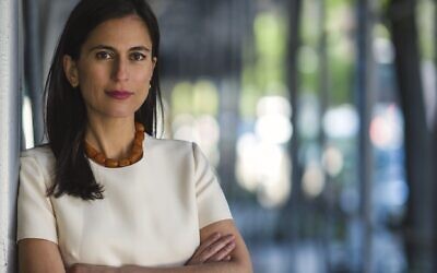 Tali Farhadian Weinstein, who immigrated from Iran as a child after the Iranian Revolution, describes herself as a progressive prosecutor. (Courtesy of Farhadian Weinstein/via JTA)