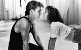 Patrick Swayze and Jennifer Grey in a scene from the 1987 film 'Dirty Dancing.' (Vestron/Getty Images/ via JTA)