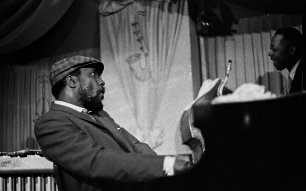 Thelonious Monk and Charlie Rouse (Larry Fink)