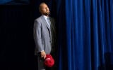 FILE: Brad Parscale, campaign manager for US President Donald Trump's 2020 reelection campaign, attends a rally at the Toyota Center in Houston, Texas, October 22, 2018. (Saul Loeb/AFP)
