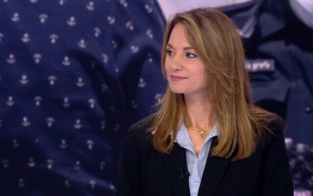 Likud Knesset Member Yifat Shasha-Biton speaks to Channel 12 news on July 18, 2020. (screenshot)
