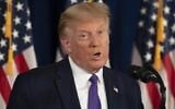 US President Donald Trump speaks during a press conference in Bedminster, New Jersey, on August 15, 2020. (JIM WATSON / AFP)