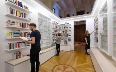 The 'Library of Exile' installation by Edmund de Waal at the British Museum. (Courtesy of the Trustees of the British Museum)