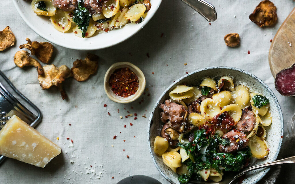 Delicious Experiences connects customers with chefs for one-on-one video lessons. (Joann Pai/Delicious Experiences via JTA) Delicious Experiences connects customers with chefs for one-on-one video lessons. (Joann Pai/Delicious Experiences via JTA)