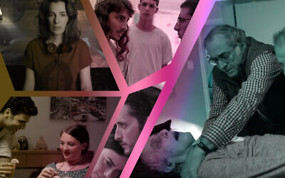 Collage of Israeli television shows. (Images via Yes Studios/Kan 11/Dori Media/HBO/ConfessTLV/ via JTA)
