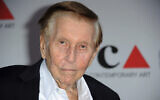 In this April 20, 2013, file photo, media mogul Sumner Redstone arrives at the 2013 MOCA Gala celebrating the opening of the Urs Fischer exhibition at MOCA, in Los Angeles. (Richard Shotwell/Invision/AP, File)