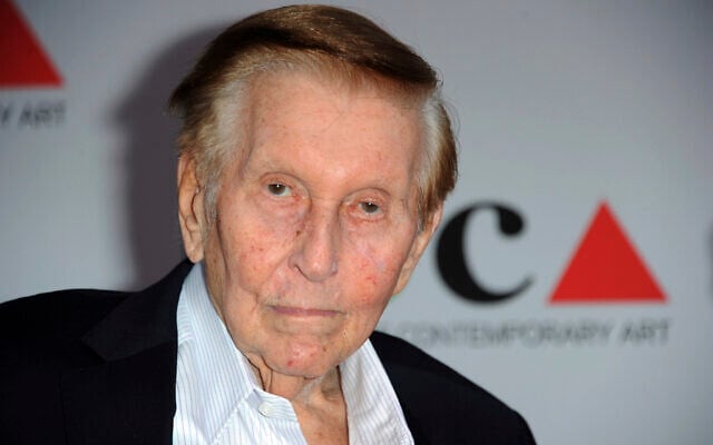 In this April 20, 2013, file photo, media mogul Sumner Redstone arrives at the 2013 MOCA Gala celebrating the opening of the Urs Fischer exhibition at MOCA, in Los Angeles. (Richard Shotwell/Invision/AP, File) In this April 20, 2013, file photo, media mogul Sumner Redstone arrives at the 2013 MOCA Gala celebrating the opening of the Urs Fischer exhibition at MOCA, in Los Angeles. (Richard Shotwell/Invision/AP, File)