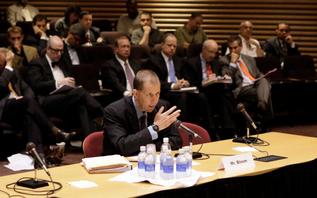 Illustrative: Ron Bloom, then-senior advisor, US Department of the Treasury, speaks during a Congressional Oversight Panel field hearing on the Auto Industry Financing Program (AIFP) under the Troubled Asset Relief Program (TARP) Monday, July 27, 2009, in Detroit. (AP Photo/Paul Sancya)