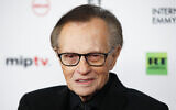 Larry King attends the 45th International Emmy Awards at the New York Hilton on November 20, 2017, in New York. (Andy Kropa/Invision/AP)