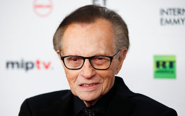 Larry King attends the 45th International Emmy Awards at the New York Hilton on November 20, 2017, in New York. (Andy Kropa/Invision/AP) Larry King attends the 45th International Emmy Awards at the New York Hilton on November 20, 2017, in New York. (Andy Kropa/Invision/AP)