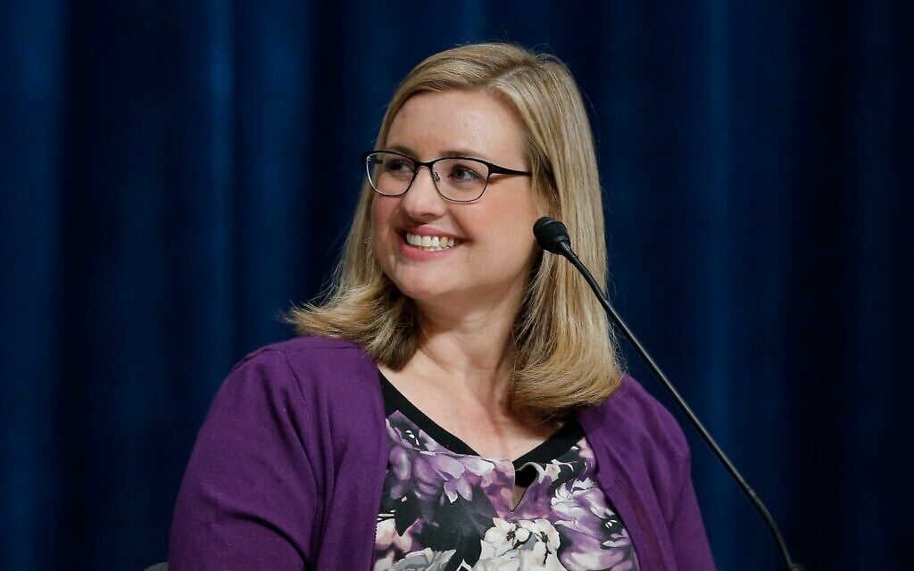 Then-mayoral candidate Kate Gallego pauses before answering a question during a mayoral debate at Phoenix College Thursday, September 27, 2018, in Phoenix. (AP Photo/Ross D. Franklin) Then-mayoral candidate Kate Gallego pauses before answering a question during a mayoral debate at Phoenix College Thursday, September 27, 2018, in Phoenix. (AP Photo/Ross D. Franklin)
