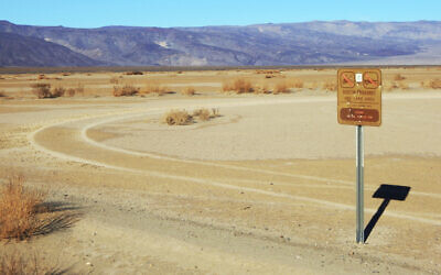 California's Death Valley. (National Park Service via AP)