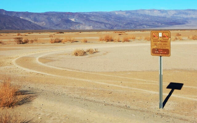 California's Death Valley. (National Park Service via AP) California's Death Valley. (National Park Service via AP)