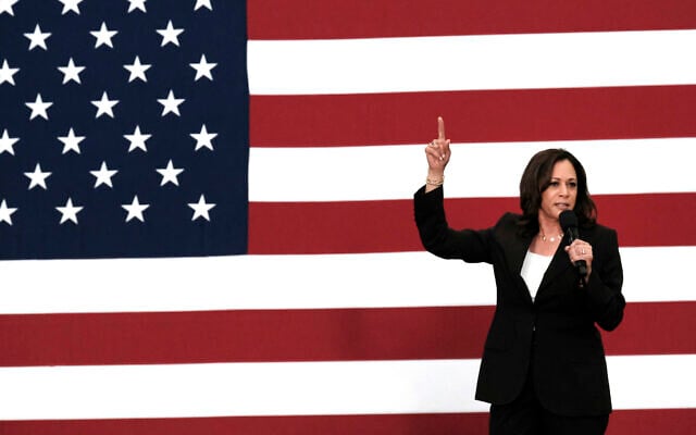 Democratic presidential candidate Sen. Kamala Harris talks during her first campaign organizing event at Los Angeles Southwest College in Los Angeles, on May 19, 2019. ((AP Photo/Richard Vogel) Democratic presidential candidate Sen. Kamala Harris talks during her first campaign organizing event at Los Angeles Southwest College in Los Angeles, on May 19, 2019. ((AP Photo/Richard Vogel)