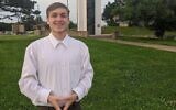 Aaron Coleman, the great-grandson of a Holocaust survivor, said he was inspired by the 2016 presidential campaign of Bernie Sanders. (Facebook/Aaron Coleman for Kansas, via JTA)