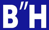 Contemporary Jewish artist Jeanette Kuvin Oren came up with this Jewish logo for the Biden-Harris campaign, as part of her own efforts to help the Democrats win the 2020 election (Courtesy Jeanette Kuvin Oren)