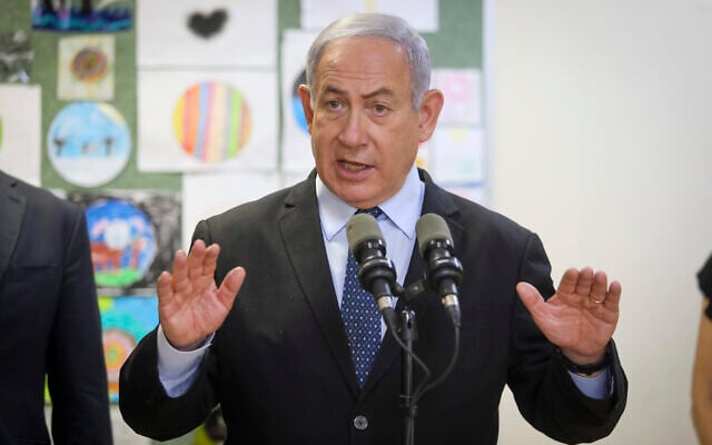 Prime Minister Benjamin Netanyahu in Jerusalem on August 25, 2020. (Marc Israel Sellem/Pool)