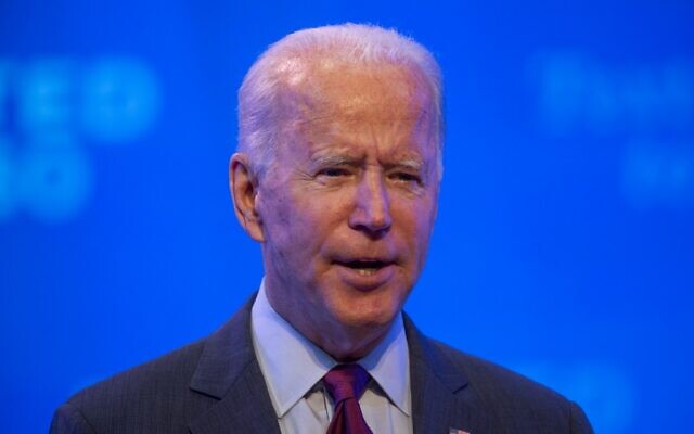 Democratic presidential nominee and former vice president Joe Biden delivers a speech at a local theater in Wilmington, Delaware on September 27, 2020 (ROBERTO SCHMIDT / AFP) Democratic presidential nominee and former vice president Joe Biden delivers a speech at a local theater in Wilmington, Delaware on September 27, 2020 (ROBERTO SCHMIDT / AFP)