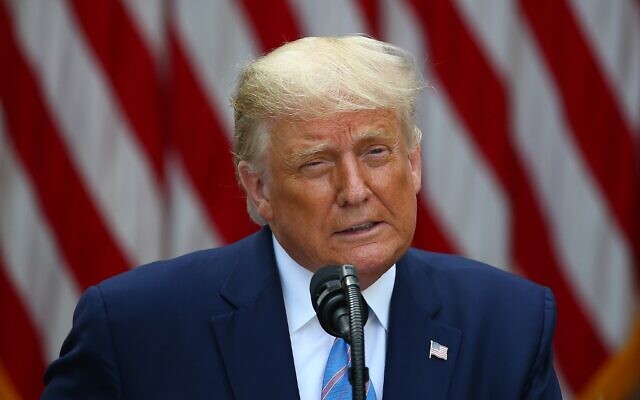 US President Donald Trump speaks on COVID-19 testing in the Rose Garden of the White House in Washington, DC on September 28, 2020 (Tasos Katopodis/Getty Images/AFP) US President Donald Trump speaks on COVID-19 testing in the Rose Garden of the White House in Washington, DC on September 28, 2020 (Tasos Katopodis/Getty Images/AFP)