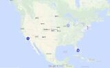 A map shows the 20 congressional districts with the most Jews. (Laura E. Adkins/JTA)