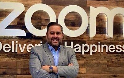 Mitch Tarica is Zoom's director of North American sales. (Courtesy of Tarica via JTA)