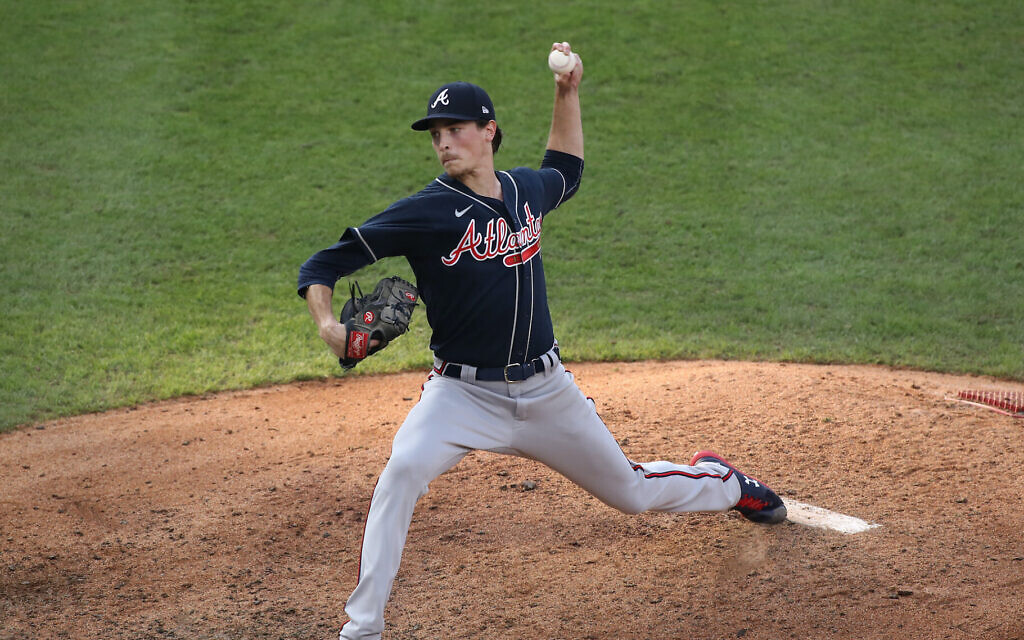 Max Fried pitches in a game for the Atlanta Braves against the Philadelphia Phillies at Citizens Bank Park in Philadelphia, August 9, 2020. (Kyle Ross/Icon Sportswire via Getty Images) Max Fried pitches in a game for the Atlanta Braves against the Philadelphia Phillies at Citizens Bank Park in Philadelphia, August 9, 2020. (Kyle Ross/Icon Sportswire via Getty Images)