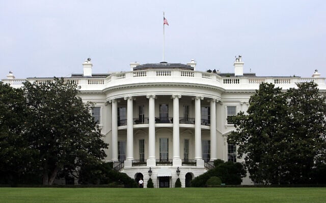 File: A view of the White House and South Lawn area in Washington. (AP Photo/Ron Edmonds)