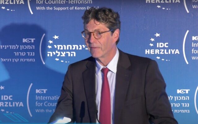 Screen capture from video of Arndt Freytag von Loringhoven, at the time NATO's first chief of intelligence. (YouTube) Screen capture from video of Arndt Freytag von Loringhoven, at the time NATO's first chief of intelligence. (YouTube)