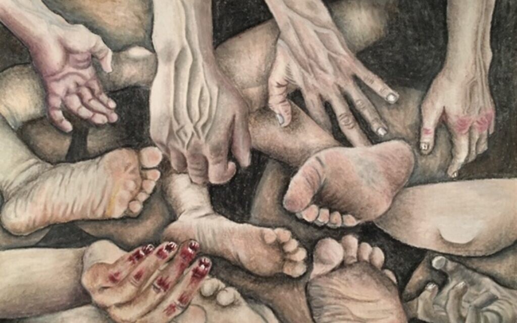 'Genocide' by Madeline Dittman, a submission to TOLI's online art exhibit (courtesy)