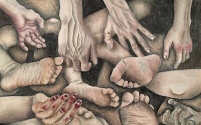 'Genocide' by Madeline Dittman, a submission to TOLI's online art exhibit (courtesy)