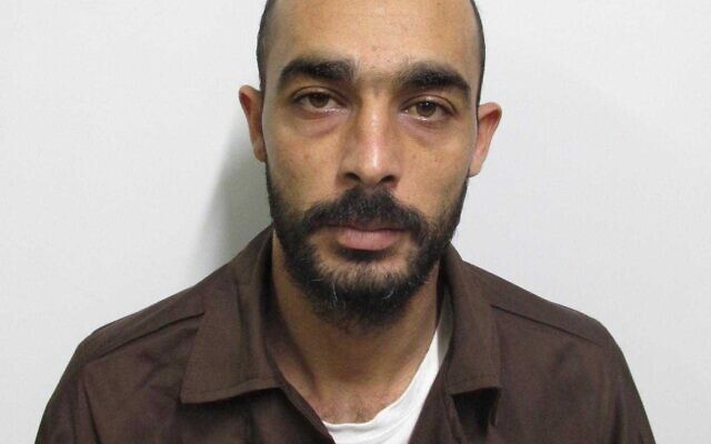 Bedouin-Israeli Mahmoud Makdad who planned to bomb a bus stop at the Bilu Junction, according to a Shin Bet statement on September 7, 2020. (Shin Bet) Bedouin-Israeli Mahmoud Makdad who planned to bomb a bus stop at the Bilu Junction, according to a Shin Bet statement on September 7, 2020. (Shin Bet)
