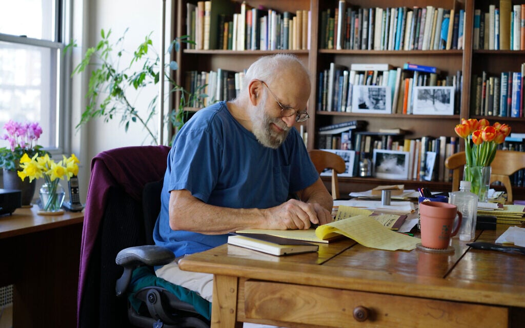 A still of Oliver Sacks from the Ric Burns documentary, 'Oliver Sacks: His Own Life.' (Courtesy)