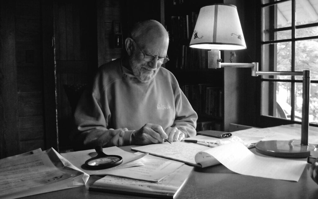A still of Oliver Sacks from the Ric Burns documentary, 'Oliver Sacks: His Own Life.' (Courtesy)