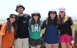 Illustrative: American Jewish teens participating in a trip to Israel organized by BBYO. (Courtesy of BBYO via JTA)