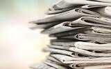 Illustrative: A pile of newspapers (artisteer; iStock by Getty Images)