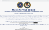 A Trump campaign website briefly hacked (screenshot)