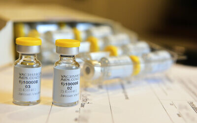 FILE - This September 2020 photo provided by Johnson & Johnson shows a single-dose COVID-19 vaccine being developed by the company. (Cheryl Gerber/Courtesy of Johnson & Johnson via AP, File)