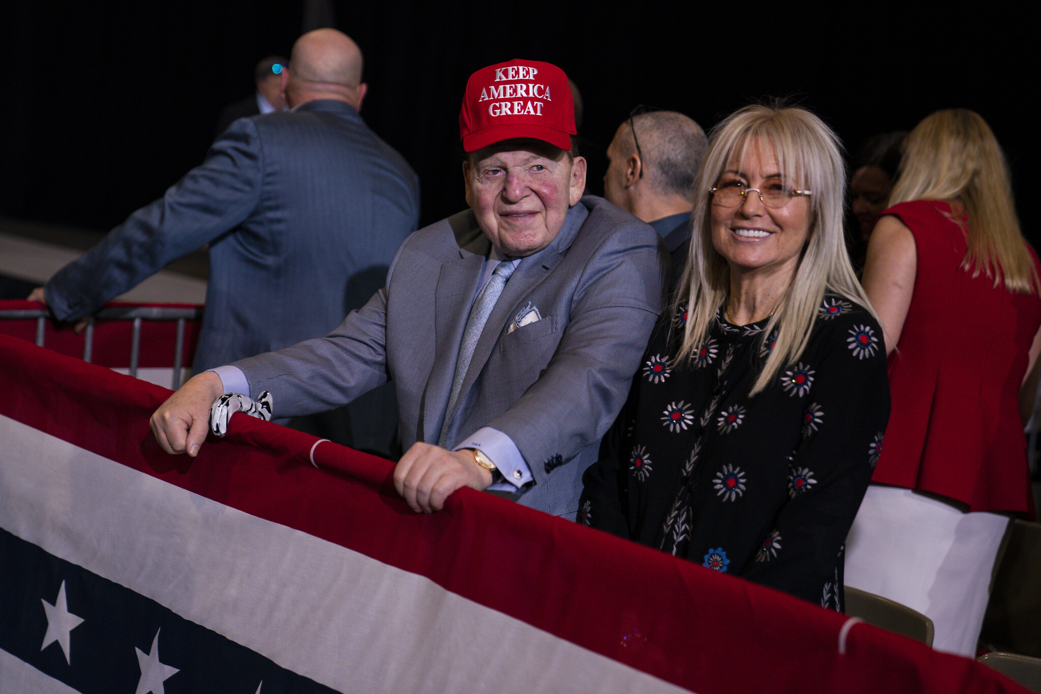 Adelsons donate $75 million to pro-Trump super PAC attacking Biden 