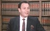 Bernard S. Cohen (Screengrab: Youtube)