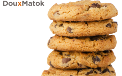 Chocolate chip cookies made with low-sugar content, using DouxMatok technology (Courtesy)
