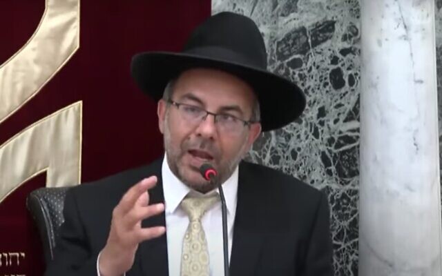 Religious Affairs Minister Yaakov Avitan (Screen capture/YouTube) Religious Affairs Minister Yaakov Avitan (Screen capture/YouTube)