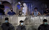 Protesters rally against Prime Minister Benjamin Netanyahu in Tel Aviv, October 6, 2020. (Gili Yaari /Flash90)