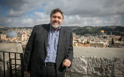 OurCrowd CEO and founder Jon Medved in Jerusalem (Courtesy)