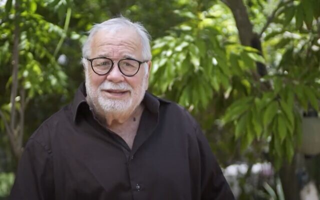 Actor Yehuda Barkan in 2020 (video screenshot) Actor Yehuda Barkan in 2020 (video screenshot)